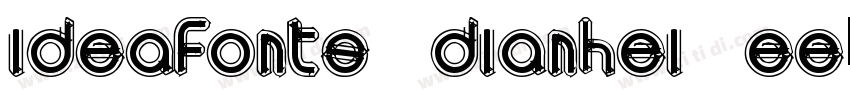 IdeaFonts DianHei EE字体转换